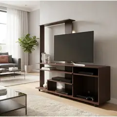 INVAL - Centro de Entretenimiento Wengue Económico Hasta 55 Pulgadas