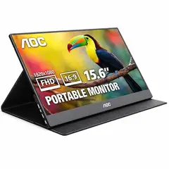 GENERICO - Monitor Aoc Con Pantalla De 15.6 60hz Y Resolución Full Hd