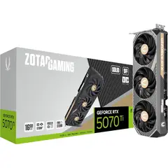 NVIDIA - Tarjeta de Video Geforce Zotac Rtx 5070 Ti Solid Oc 16gb Gddr7 Dlss4