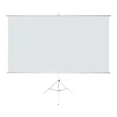 VTA - Telón Reflectivo Retráctil Manual con Trípode 100”