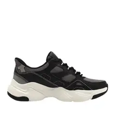 SKECHERS - Tenis hombre Bobs Diego Memory Foam negro