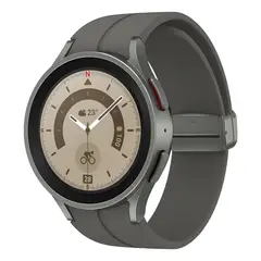 SAMSUNG - Reloj Galaxy Watch 5 Pro 45 mm – Bluetooth AMOLED Gray Titanium