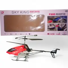GENERICO - Helicoptero a control remoto SKY KING F880 2.4 GHZ