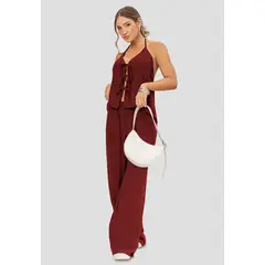 ATYPICAL - Conjunto Mujer Merlot 113121
