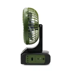 GENERICO - Panel Solar Ventilador Portatil Recargable Con 3 Bombillas