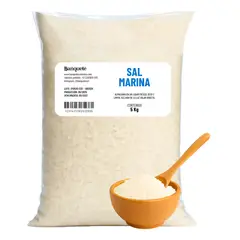 GENERICO - Sal Marina Cristal Grano Grueso 5k