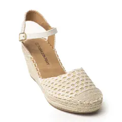 PRICE SHOES - Tacón de Cuña para Mujer 622XD-838CREMA