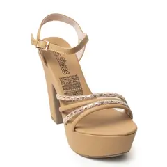 PRICE SHOES - Tacón Moda para Mujer 382091AMARETTO