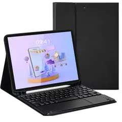 GENERICO - Funda Forro Estuche Teclado Con Trackpad (mouse) Para Ipad pro 11 2018-2022