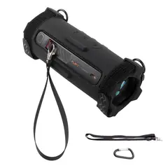 GENERICO - Silicona para Jbl Flip 7 Funda Para Poder Colgar Y Transportar Negro