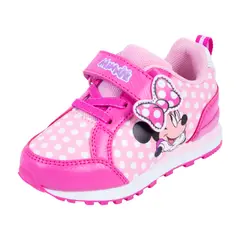 DISNEY - Zapatos Casuales Con Diseño De Minnie Para Niña Pequeña Rosa 200865