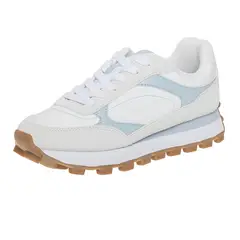 BRASH - Zapatos Casuales Tipo Sneakers Para Mujer Gris Claro 201550