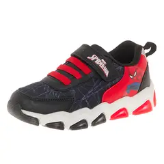 DISNEY - Zapatos Deportivos Con Diseño De Spiderman Para Niño Pequeño Negro 210024