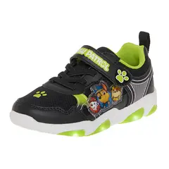 NICKELODEON - Zapatos Deportivos Con Diseño De Paw Patrol Para Niño Pequeño Negro 210029
