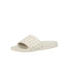 CALVIN KLEIN - Sandalias con estampado de monograma