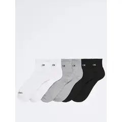 CALVIN KLEIN - Pack multicolor de 6 pares de medias tobilleros