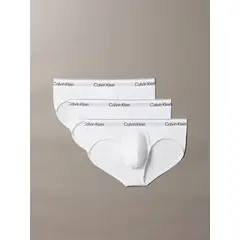 CALVIN KLEIN - Calzoncillos Blanco 3 Pack - Icon Cotton Stretch