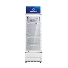 INDURAMA - Vitrina VFV-211 Blanco Comercial 216Lt