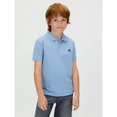 CALVIN KLEIN - Polo multicolor de piqué elástico