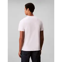 CALVIN KLEIN - Camiseta blanca con estampado gráfico de new york