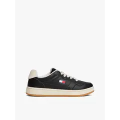 TOMMY HILFIGER - Tenis negro Archive de Cuero