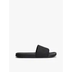 TOMMY HILFIGER - Sandalias negro de piscina con logo tonal