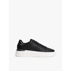 TOMMY HILFIGER - Tenis negro con plataforma