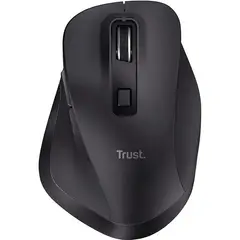 TRUST - Mouse Fyda Inalámbrico Recargable Negro