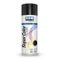 GENERICO - Pintura en Aerosol Tekbond Super Color 350ml negro mate