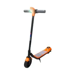 NIA - Patineta Scooter Eléctrica Con Luces Para Niños Naranja