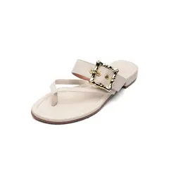 VIZZANO - Sandalia Plana Flip-Flop Marfil
