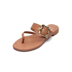 VIZZANO - Sandalia Plana Flip-Flop Camel