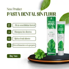 GENERICO - Crema dental Herbs Sin fluor