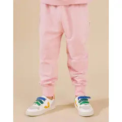 DOSOJOS - Jogger unisex infantil en 100% algodón peruano - Palo de rosa