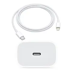 GENERICO - Cargador Completo Carga Rapida Para Iphone 25W