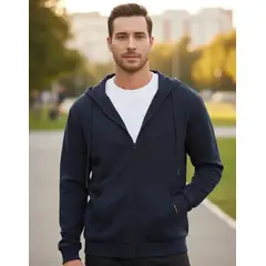 ELEMENTAL STORE - BUZO HOODIE SACO HOMBRE EN ALGODON