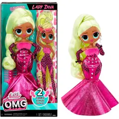 LOL - Surprise Omg Muñeca De Moda Lady Diva 4+
