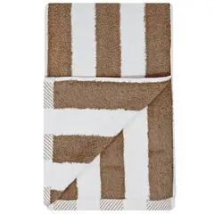 CANNON - Toalla Playera Marrón 100% Algodón 1000gr - 90X180cm