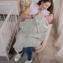 VIANNEY - Cobija Baby Voga Chenille Stars