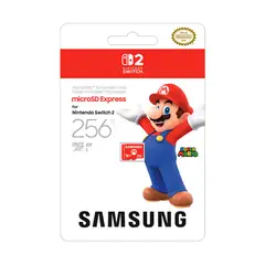 NINTENDO - MicroSD Express Card Samsung 256GB para Switch 2