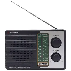 SONIVOX - Radio Fm Am Portátil Parlante Multibanda