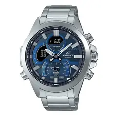 CASIO - Reloj Edifice Para Hombre Moderno ECB-30D-2A Bluetooth Azul