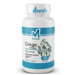NATURAL FRESHLY - ALIMENTO CON GINKGO BILOBA X 100 UNIDADES/ MINERALIN