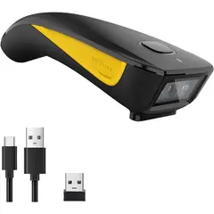GENERICO - NETUM Escáner de códigos de barras inalámbrico 1D 2D para inventarios Bluetooth USB