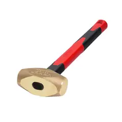 URREA - Maceta Mazo Bronce Antichispa 1.6 Lb Fibra De Vidrio