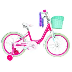 PROFIT - BICICLETA 16er SUNNY SIDE 1 VEL ROSADA