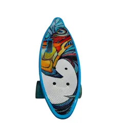 GENERICO - Patineta penny zoom pro diseño Azul marea