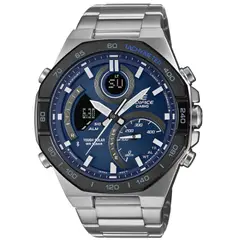 CASIO - Reloj Edifice Para Hombre Moderno ECB-950DB-2A Bluetooth En Acero