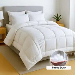 PLUMA LUNA - Plumon Cobija en pluma 100% - duck - pato Doble