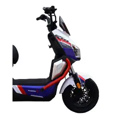 EVOBIKE - Bicicleta Eléctrica AGUILA PRO 48kmh color BLANCO ROJO